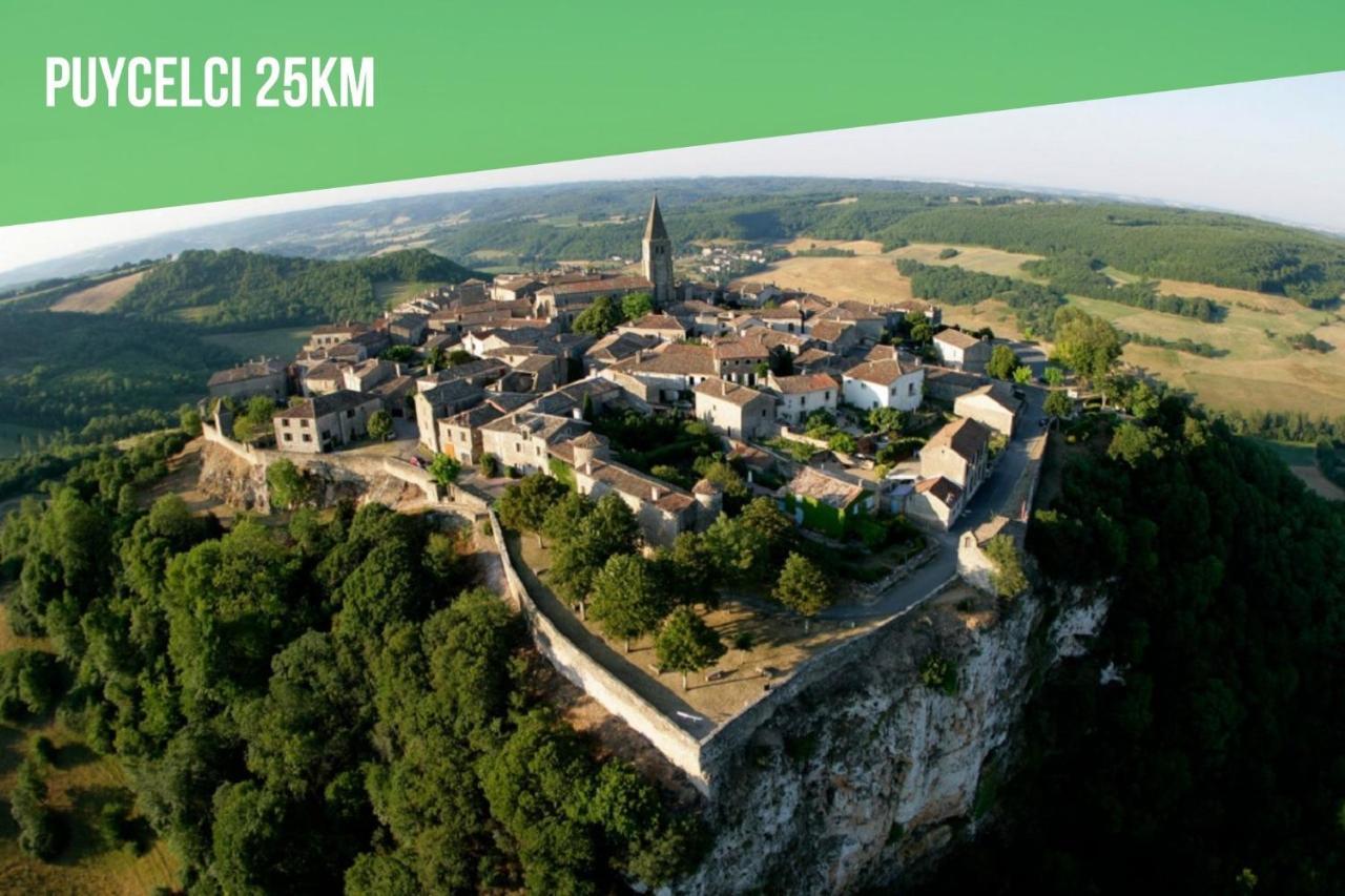 Le Cottage Nature Primeur Sauna Gaillac Entre Albi-Toulouse & Les Cottages Du Tarn Brens  المظهر الخارجي الصورة